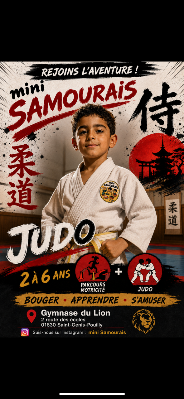 Cours de judo enfants